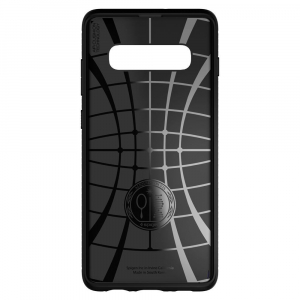 Spigen Rugged Armor Samsung Galaxy S10 hátlaptok fekete (605CS25800)